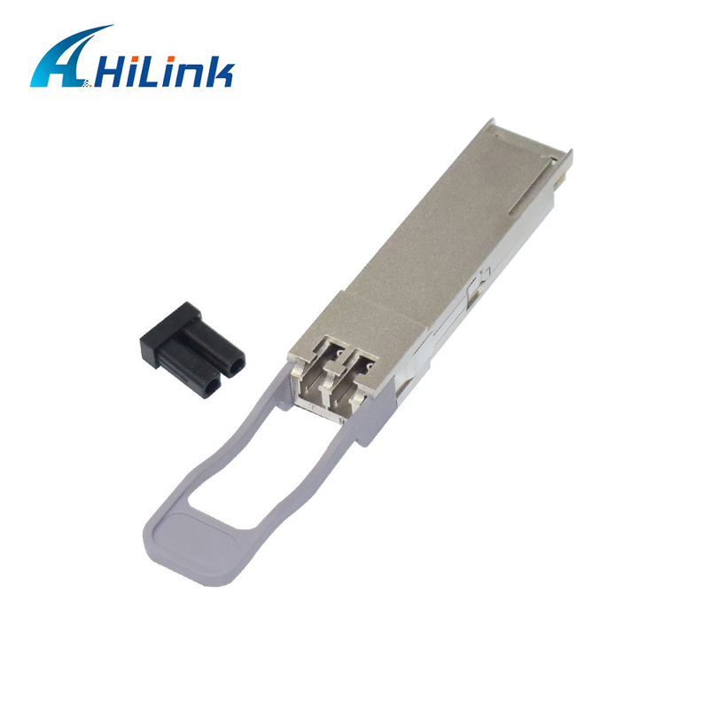Hilink 100G QSFP28 オプティカルトランシーバー 100km 距離 1295~1304nm 波長とSOA PIN検出器
