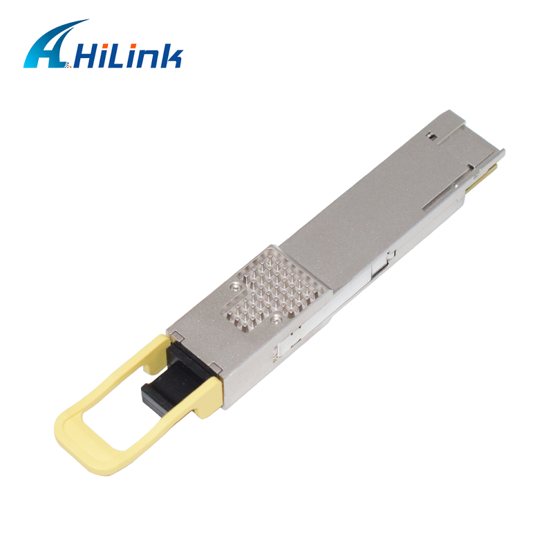 ヒリンク対応 400G QSFP-DD SR4 オプティカルモジュール 100m 送信のための MPO-12 コネクタ