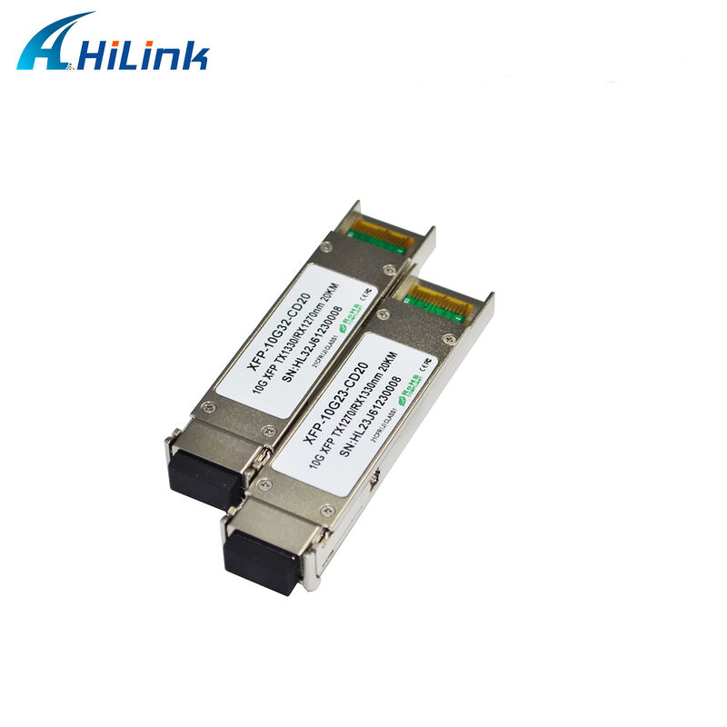 10Gb/s XFP双方向トランシーバー,20kmの範囲と10GイーサネットアプリケーションのためのDDM機能