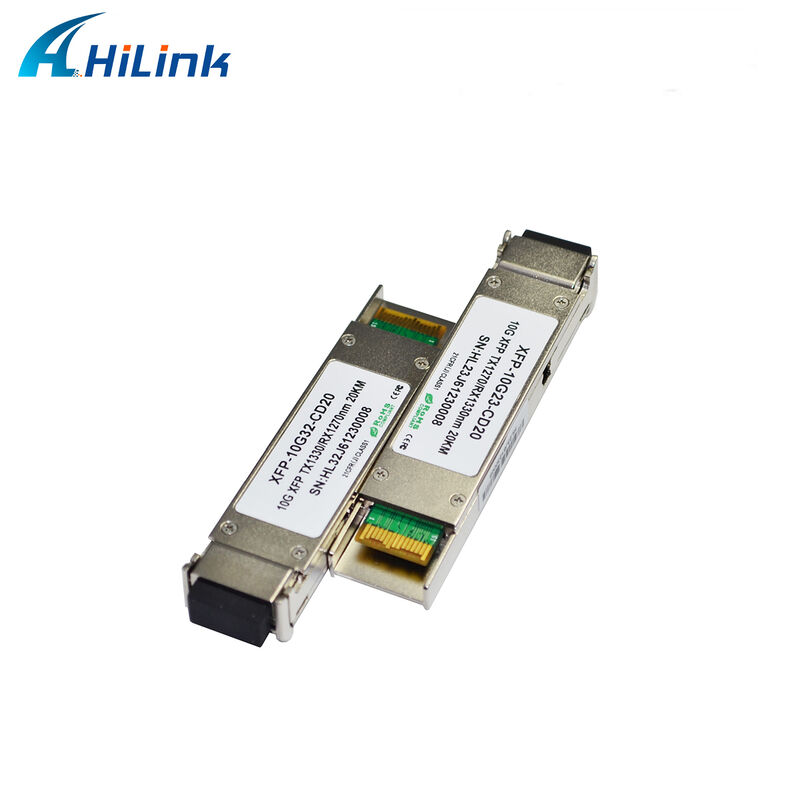 10Gb/s XFP双方向トランシーバー,20kmの範囲と10GイーサネットアプリケーションのためのDDM機能