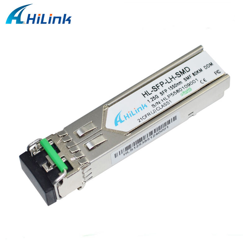 ヒリリンク 1.25Gb/s SFP オプティカルトランシーバー 1550nm 80km ホットプラグ可能 GBIC RoHS対応