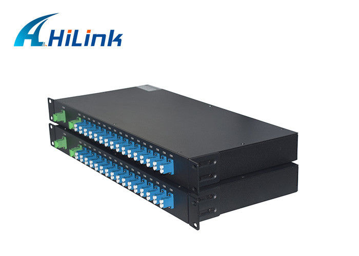 16のチャネルC21-C36はラック マウント、LC/UPCの拡張の港DWDM Mux Demux繊維FMU 1Uの二倍になります