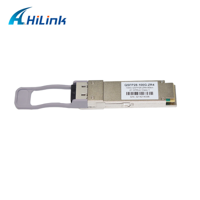 80km 1310nm SMFの二重LC QSFP Gbic光学トランシーバー モジュールQSFP28 100G ZR4 DOM
