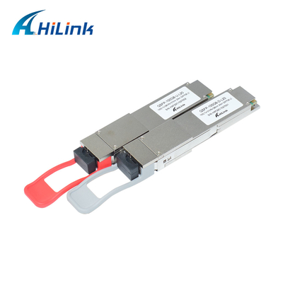 LC単信BiDi QSFP28のトランシーバー1280/1310nm 4WDM 20KM単一繊維の単一モードDDM