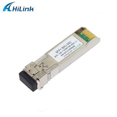 10G BIDI 20KM Bidirection SFP+のトランシーバー モジュールWDM SMF 1270nm/1330nm LC DOM
