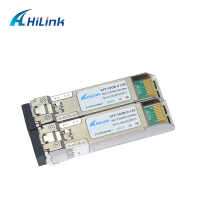 10G 60KM SFP+のトランシーバー モジュールBIDI 60KM SFP+ 10G-ER4-60KM SMF 1270nm/1330nm
