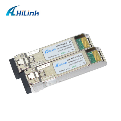 10G WDM SFP+ STM-64 OC-192の光学モジュール40KM BIDI 1270nm/1330nm