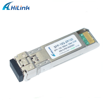 10G 120KMのZR SFP+のトランシーバー モジュールSMF STM-64 120KM 1550nm DOMモジュール
