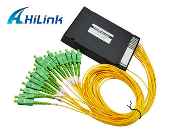 1260nm - 1610nm CWDM マルチプレクサ Demuxモジュール、16チャネルCWDMフィルターSC/APC