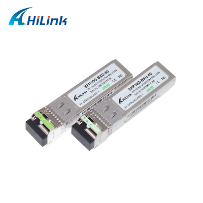 10G SFP+ オプティカルモジュール 60km BiDi SFP+ トランシーバー 1270nm/1330nm 波長と DOM LC コネクタ