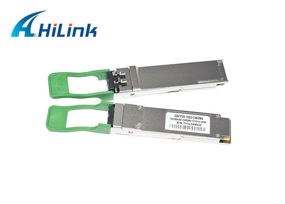 QSFP28 1310nm DOMの光学トランシーバー モジュールQSFP-100G-CWDM4-S