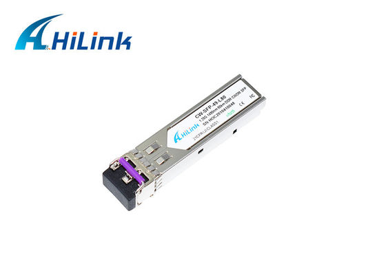 迎合的なCWDM SFPモジュールの繊維光学SFPのイーサネット モジュール1.25g 1270-1610nm RoHS