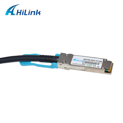 MSA Twinax DACの銅ケーブルQSFP DD 200G 3M QSFP56へのQSFP56