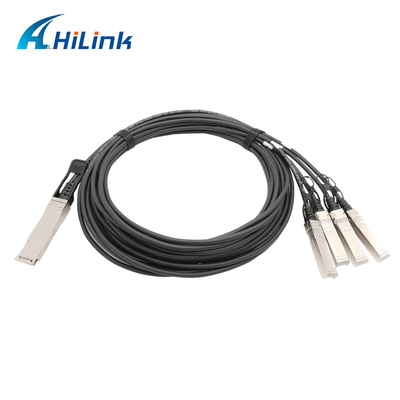 FCC DACの受動の銅ケーブル56Gbps PAM4 1M 2M 3M QSFP56への4X50G SFP56